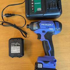 HiKOKI コードレスインパクトドライバ　未使用品の画像