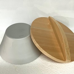 セラミック木蓋付きひとり用なべの画像