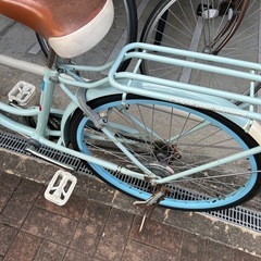 24インチ自転車　子供用の画像
