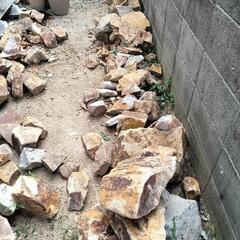 庭の石の画像