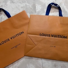 受け渡し決定 ルイ ヴィトン 紙袋大　2枚セット　ショッパー　LOUIS VUITTON の画像