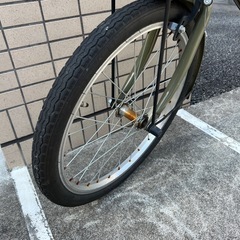 折りたたみ自転車の画像