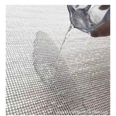 アルミ断熱シート 業務用 10m×1m 窓 床 壁 屋根 夏 冬 両面アルミ蒸着断熱シート 5mm 冷暖房効果アップ 保冷保温シート 遮熱シート 防寒 (1000cm×100cm)の画像