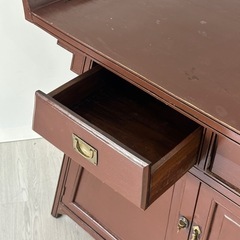 【お譲り先決定】収納家具　キャビネット　受付台の画像