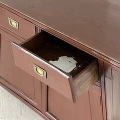 【お譲り先決定】収納家具　キャビネット　受付台の画像