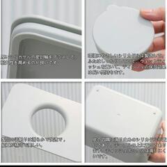 ウェットティッシュケース ふた付き ティッシュボックス おしりふき おしゃれの画像