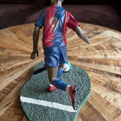 【美品】FCバルセロナ バルサ サミュエル・エトーフィギュアの画像