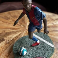 【美品】FCバルセロナ バルサ サミュエル・エトーフィギュアの画像