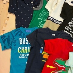 子供用　半袖Tシャツ120cm 9枚セットの画像