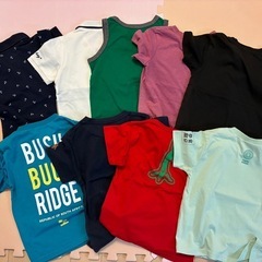 子供用　半袖Tシャツ120cm 9枚セットの画像