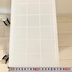 【無印良品MUJI】ポリプロピレン 収納ストッカー キャスター付の画像