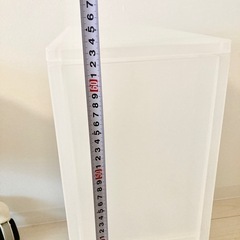 【無印良品MUJI】ポリプロピレン 収納ストッカー キャスター付の画像
