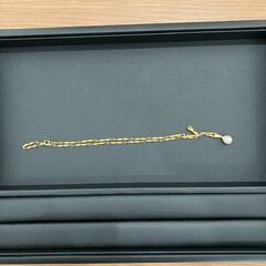 【K18パール付きネックレスを出張買取しました！】