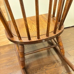 キツツキ　ロッキングチェア　飛騨木工　飛騨産業　アームチェアの画像