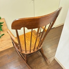 キツツキ　ロッキングチェア　飛騨木工　飛騨産業　アームチェアの画像