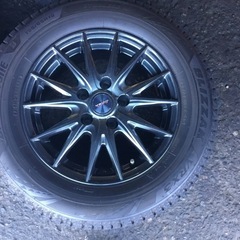 VELVA 195/65R15 アルミホイール付スタッドレスタイヤ 4本セットの画像