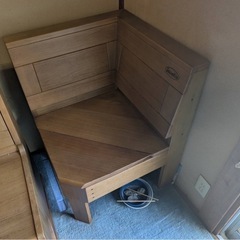 収納付きベンチの画像