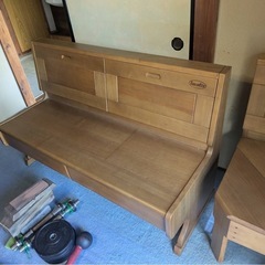 収納付きベンチの画像