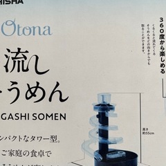 流しそうめんタワーの画像