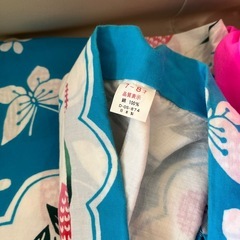 取引中　子供用浴衣と帯2セットの画像