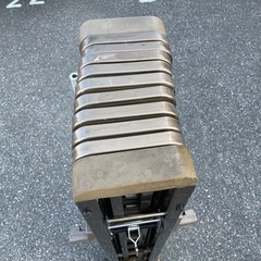 アルミゲート　伸縮門扉　アコーディオン　中古の画像