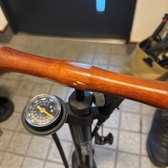 自転車　空気入れの画像