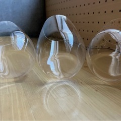 riedelのワイングラス、三脚お纏めですの画像