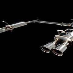 四本出しマフラー　ヴェルファイア　20系　アドミレイション　プレミアムマフラー　　の画像