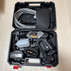 高圧洗浄機 洗車 9MPa コードレス 充電式 バッテリー2個付き ウォッシャーの画像