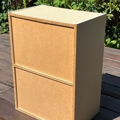 白色カラーボックス格安の画像
