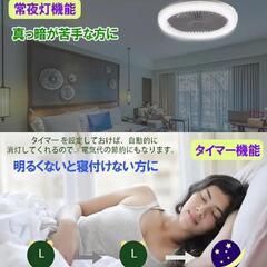 シーリングライトファン付きの画像