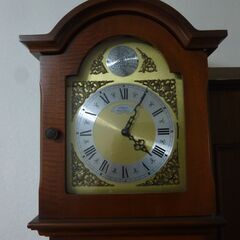 Tempus Fugit ホールクロック振り子時計アンティーク  　条件ありますの画像