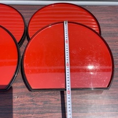 半月盆 お盆 懐石膳 半月膳 和食器 セット 飲食店 レストラン 店舗 和食の画像