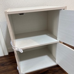 カラーボックス2段の画像