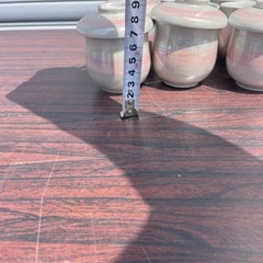 茶碗蒸しセット 蒸し碗 湯呑み？2色おしゃれ 和食器 店舗 飲食店②の画像