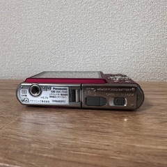 平成レトロ　コンデジ　パナソニックPanasonic LUMIX ルミックス　DMC-FX40 レッドの画像