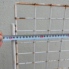【店舗用　ネット什器 キャスター付き】の画像