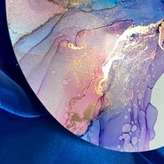 【一点物】アルコールインクアート 原画 パネル インテリア の画像