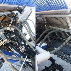 イセキ 田植機 8条植 NP80D 24.5馬力 GPS仕様 自動水平 整地ロータ 施肥機/育苗箱施肥/除草 バイザー【簡易清掃・下取歓迎】【農機具でっく】【福岡】【田植機】の画像