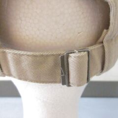 ( M-679 )NIKE ナイキ キャップ 帽子 ベージュ コットン１００％ 頭囲調節可能 L～XLサイズ 中古の画像