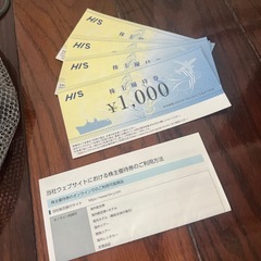 雑貨、株主優待券などの画像
