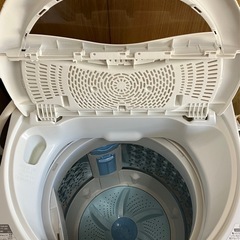 TOSHIBA 東芝 電気洗濯機 5kg AW-5G9  2021年製 洗濯機の画像