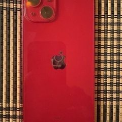 7/27 10時に横浜駅か川崎駅で　美品　SIMフリー　iPhone 13 mini product Redの画像