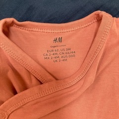 ベビー 肌着 H＆M 50〜60サイズ程度の画像