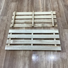 すのこ2枚【町田市再生家具】　0723の画像