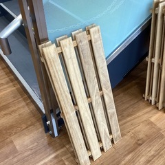 すのこ2枚【町田市再生家具】　0723の画像