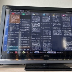 SONY テレビ　46インチの画像