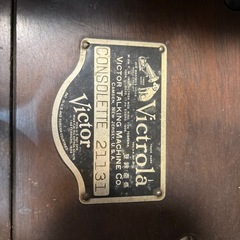 アンティーク　蓄音機　Victor  Victrola CONSOLETTE 　動作品の画像