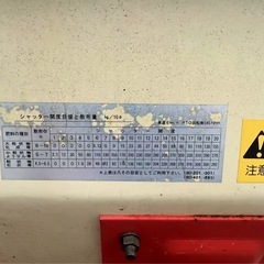 ブロードキャスター（散布機）中古品｜粒状・粉状肥料対応の画像