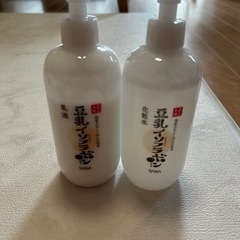 豆乳イソフラボン　化粧水乳液セットの画像